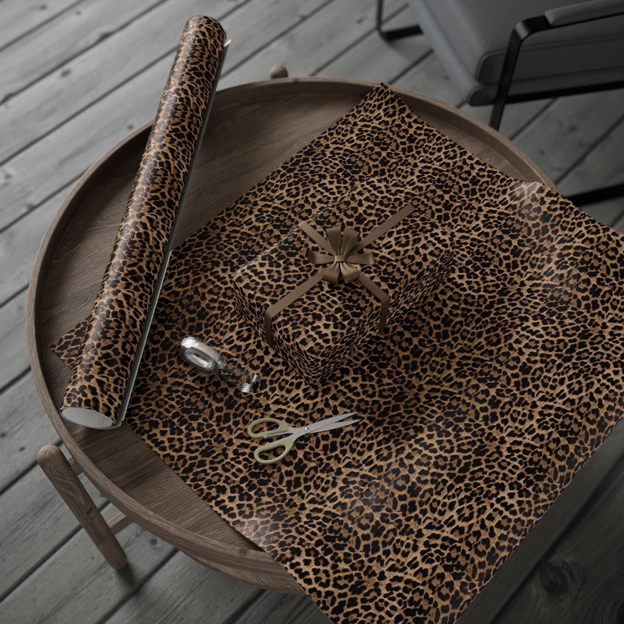 Leopard Print Wrapping Paper