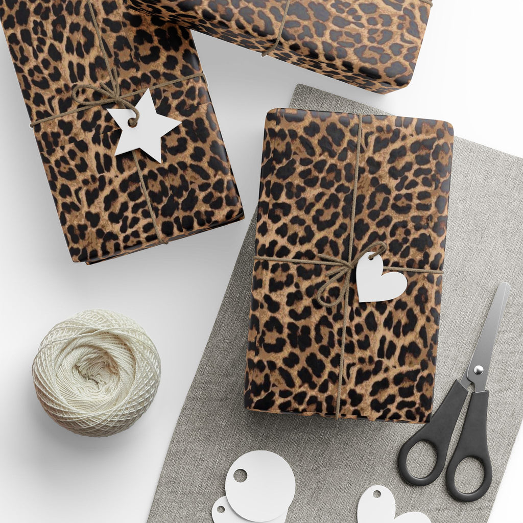 Leopard Print Wrapping Paper